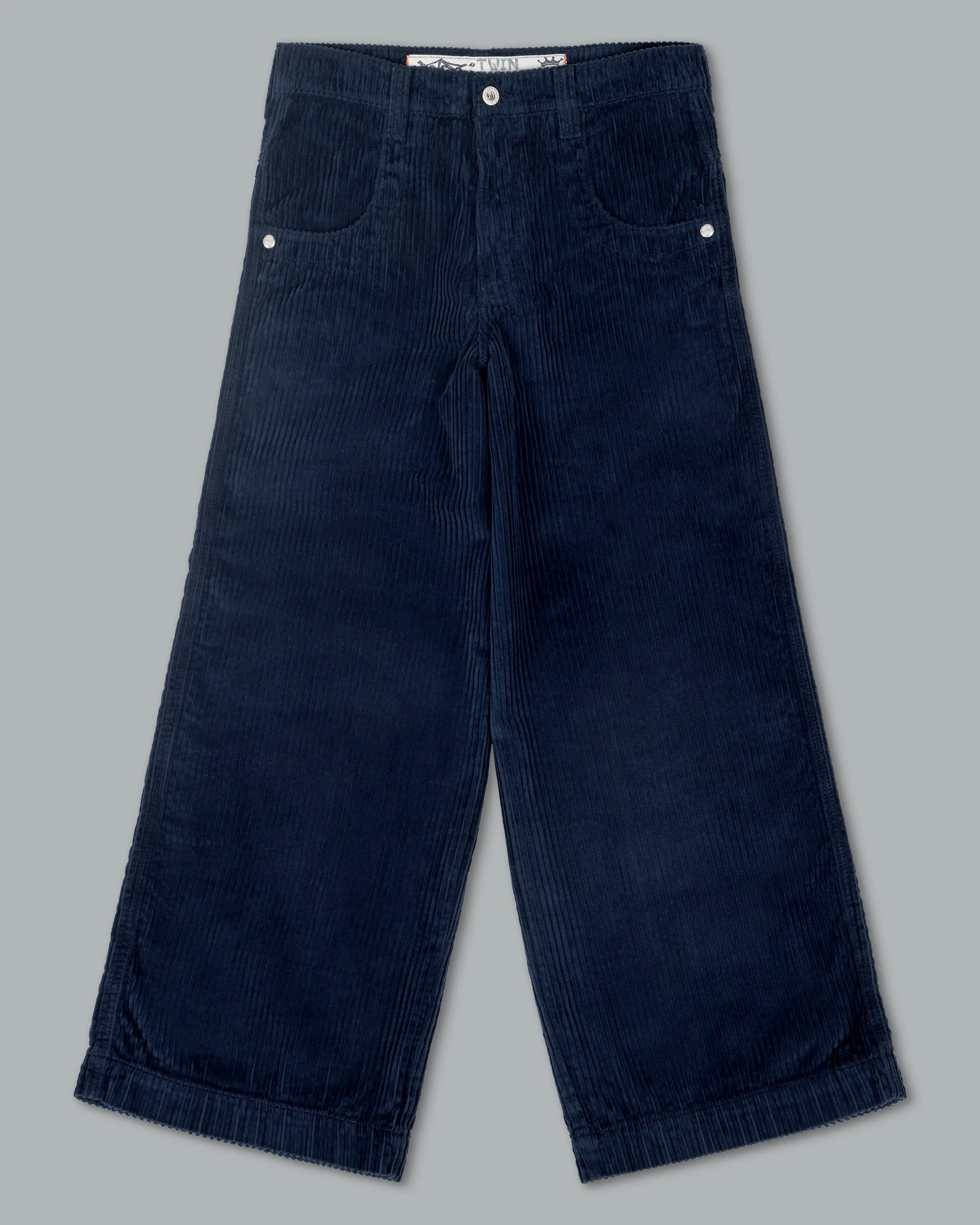 101 Twin Cannon. 26". 4 Wale Corduroy. Navy.