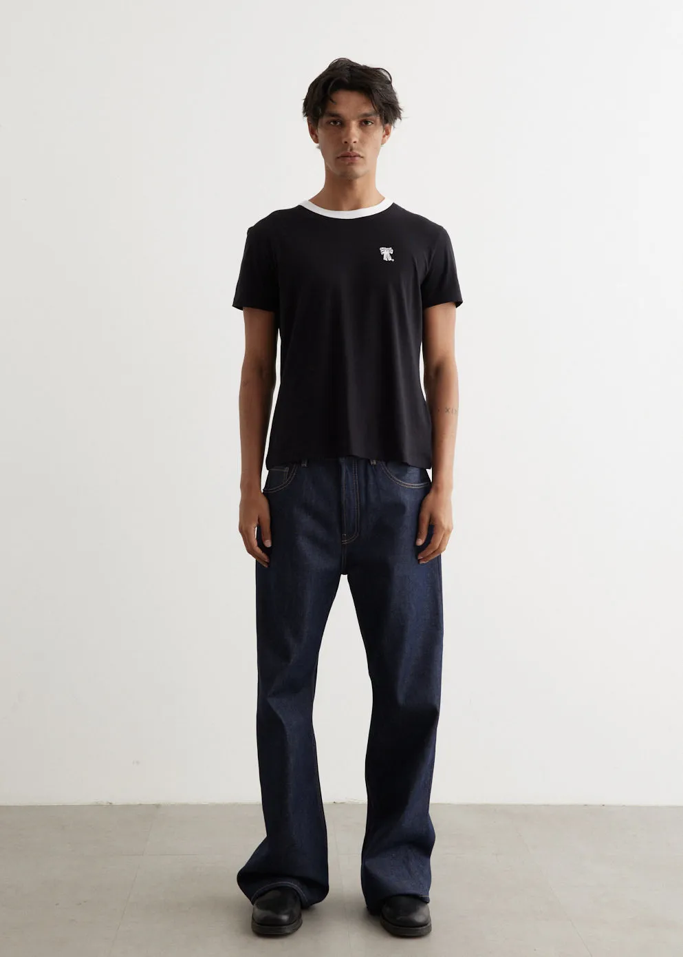 2021M New Raw Jeans