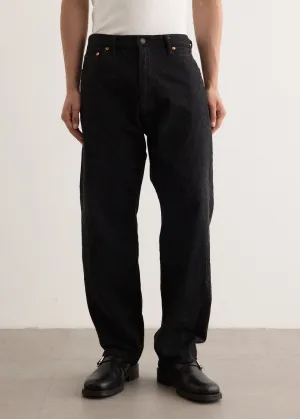 5P Zipper Front Denim Pants