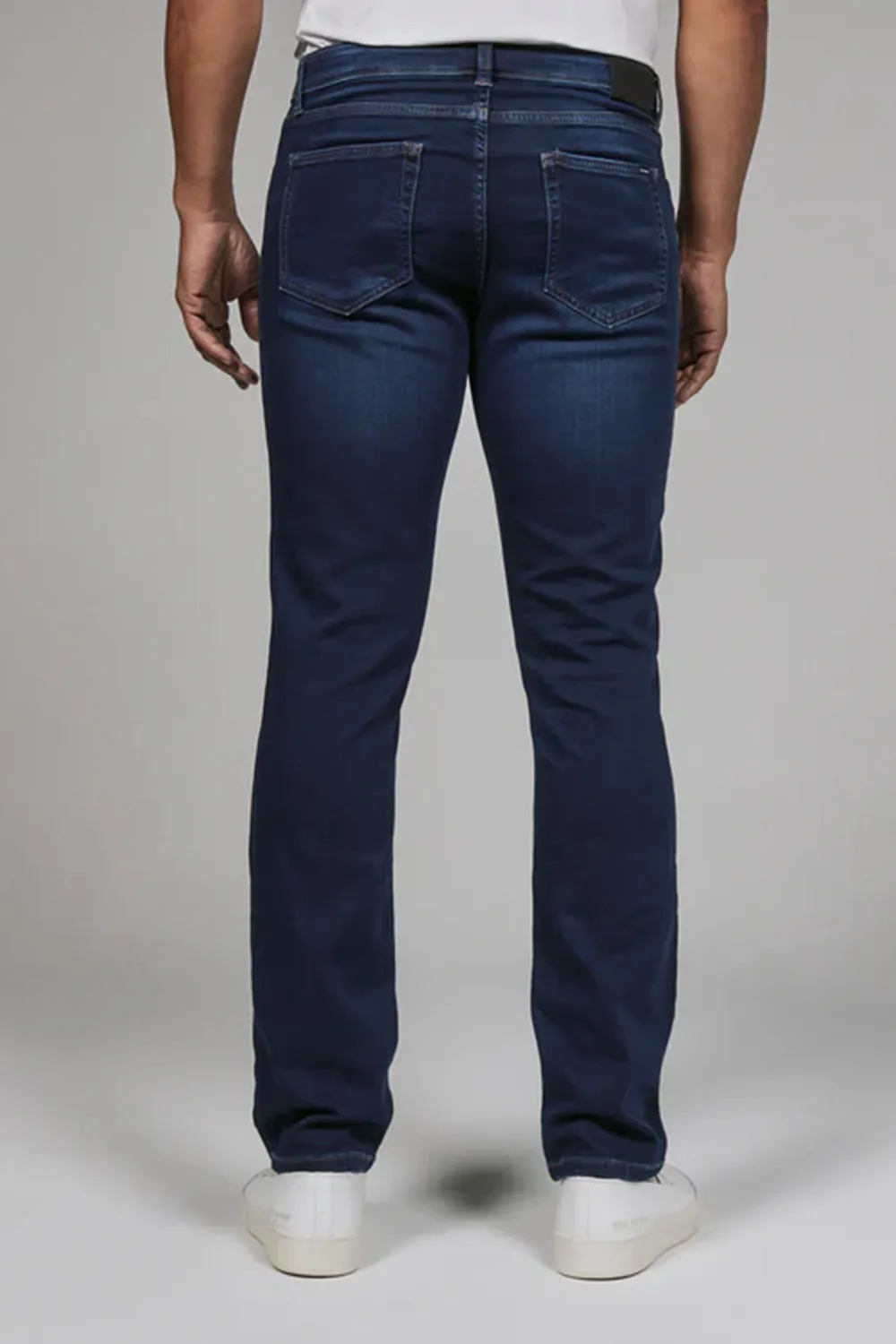 7Diamonds Generation Athletic Fit Denim Jeans for Men in Dark Wash | STP-1294-OCEAN