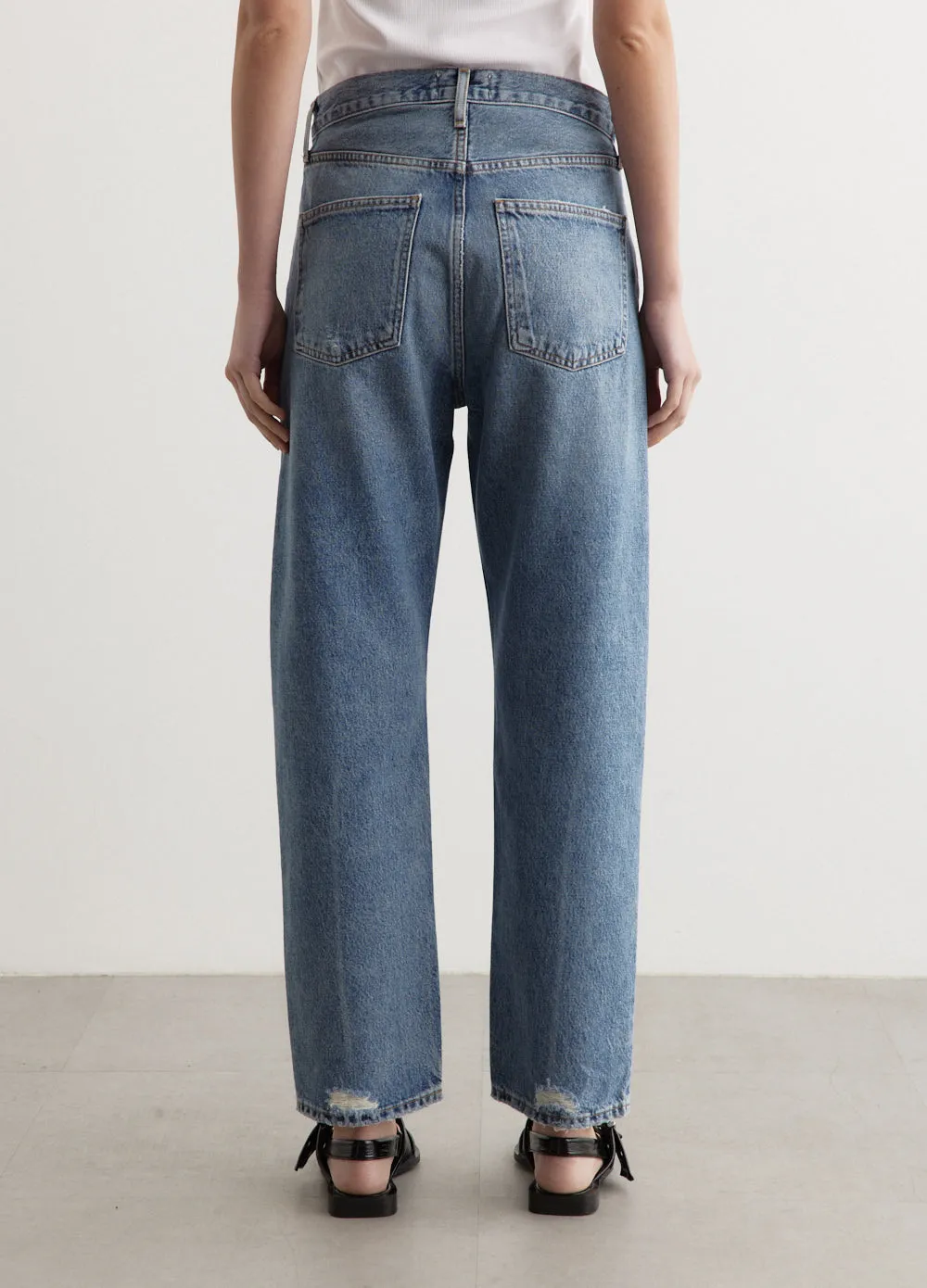 90's Mid Rise Straight Jeans