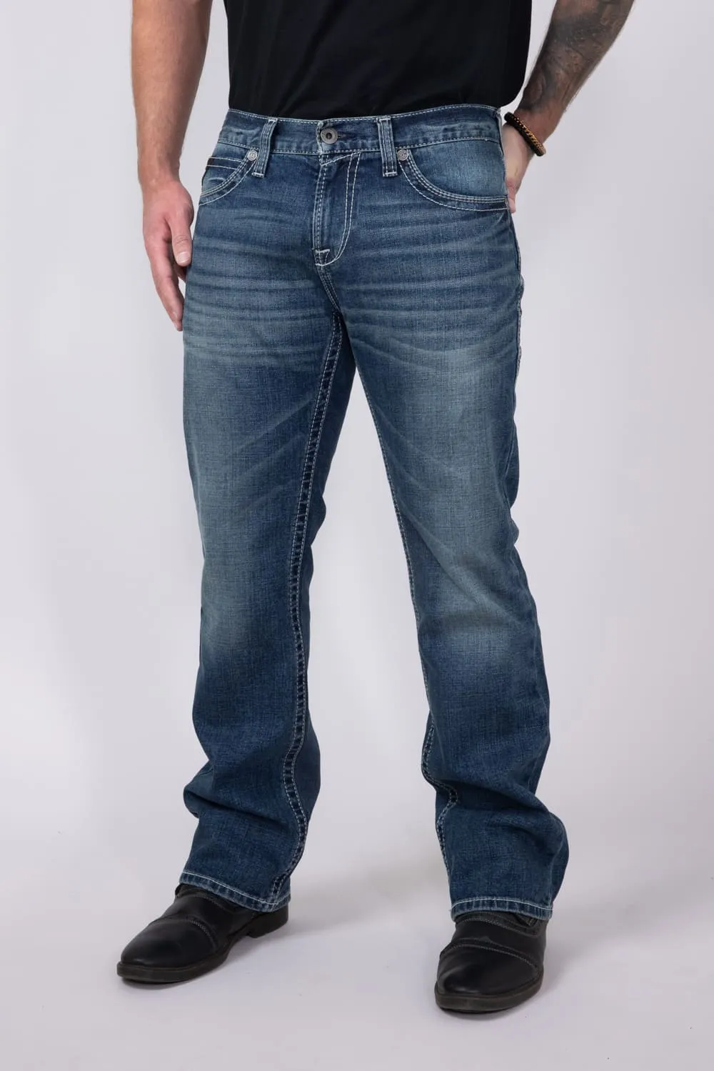 Ariat Coltrane/Silverton Straight Leg for Men | 10027748-SILVERTON
