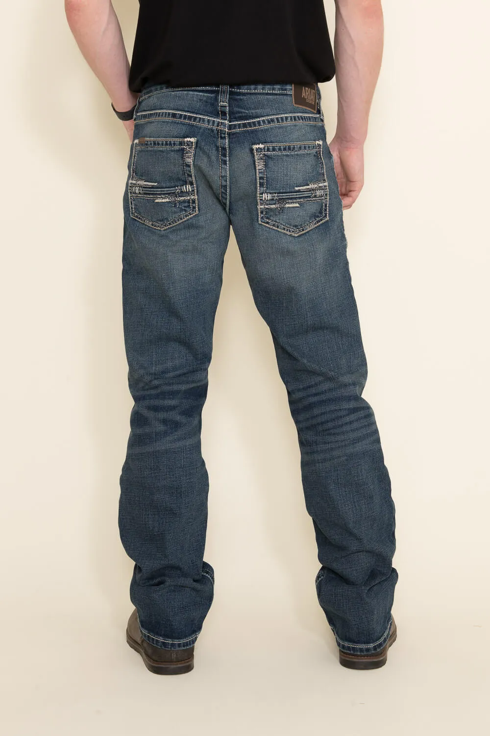 Ariat M5 Lennox Adkins Straight Leg Jeans for Men  | 10030275-LENNOX 18.5 LEG
