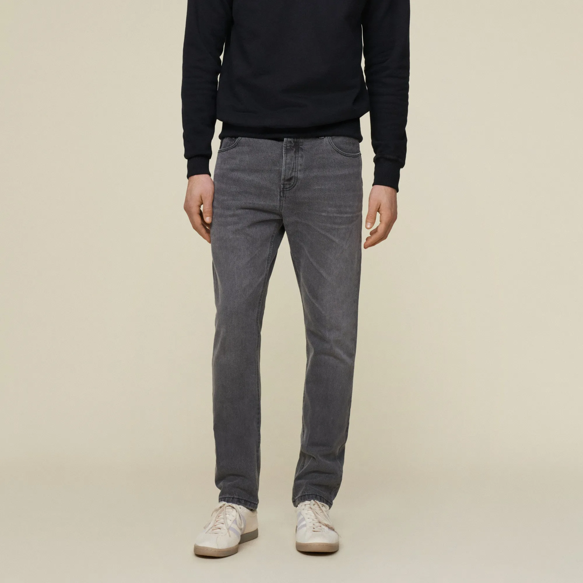 Arturo 19 San Remo Stone - Straight Fit
