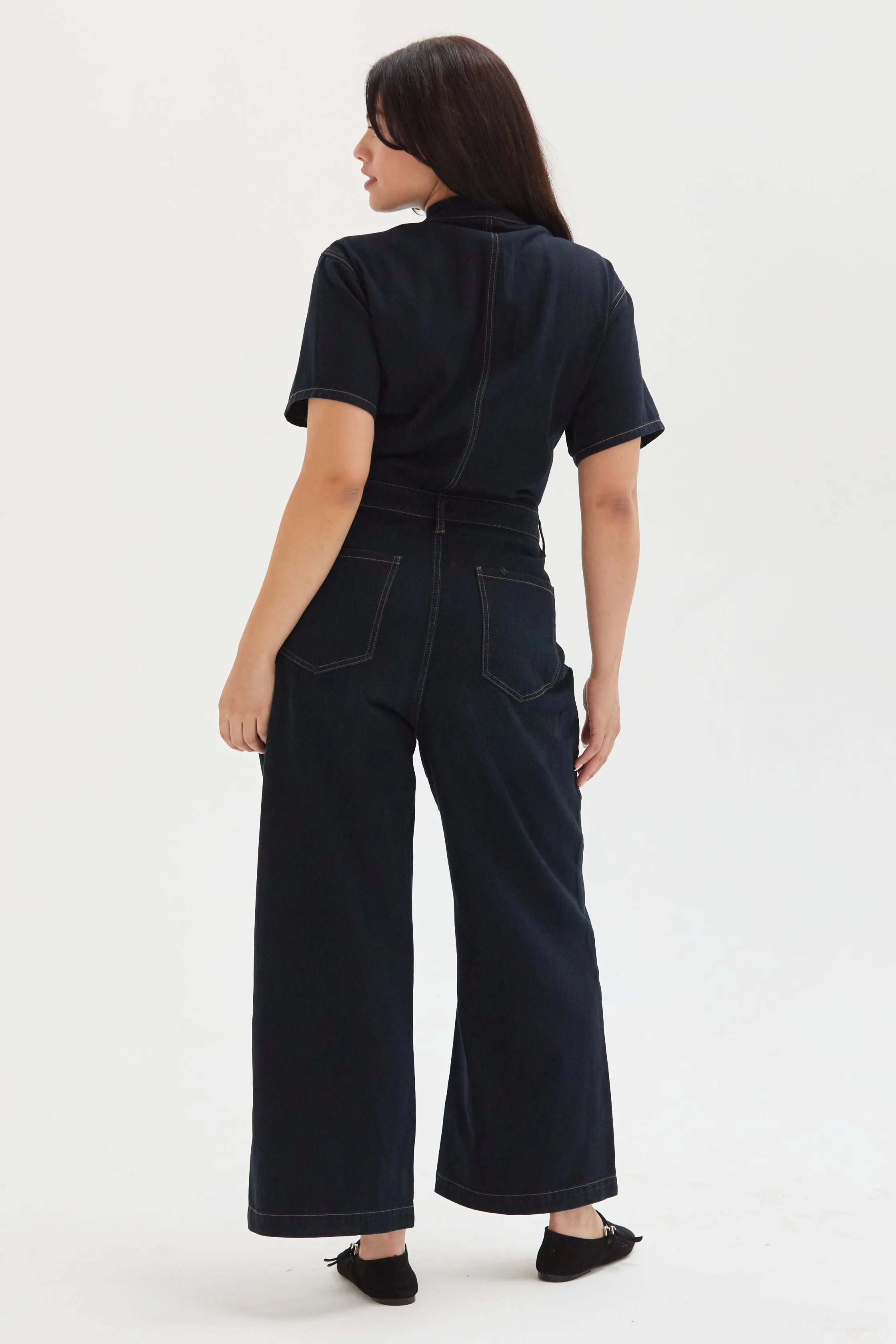 Ashby Coverall Faded Black