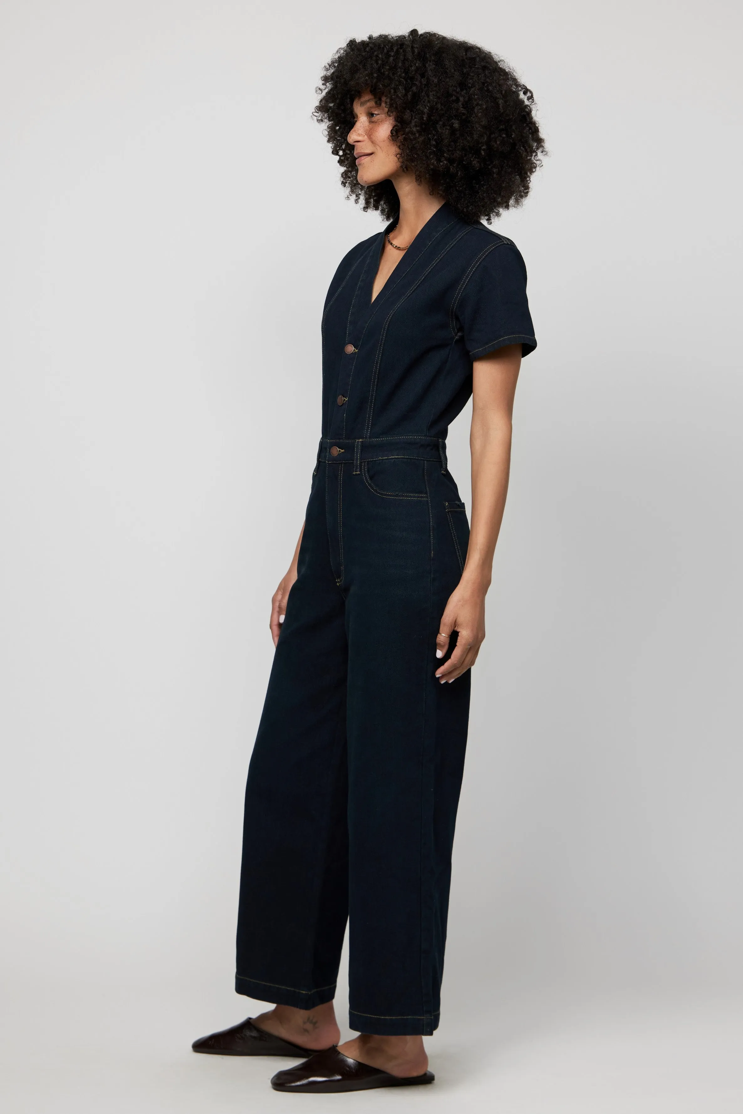 Ashby Coverall Faded Black