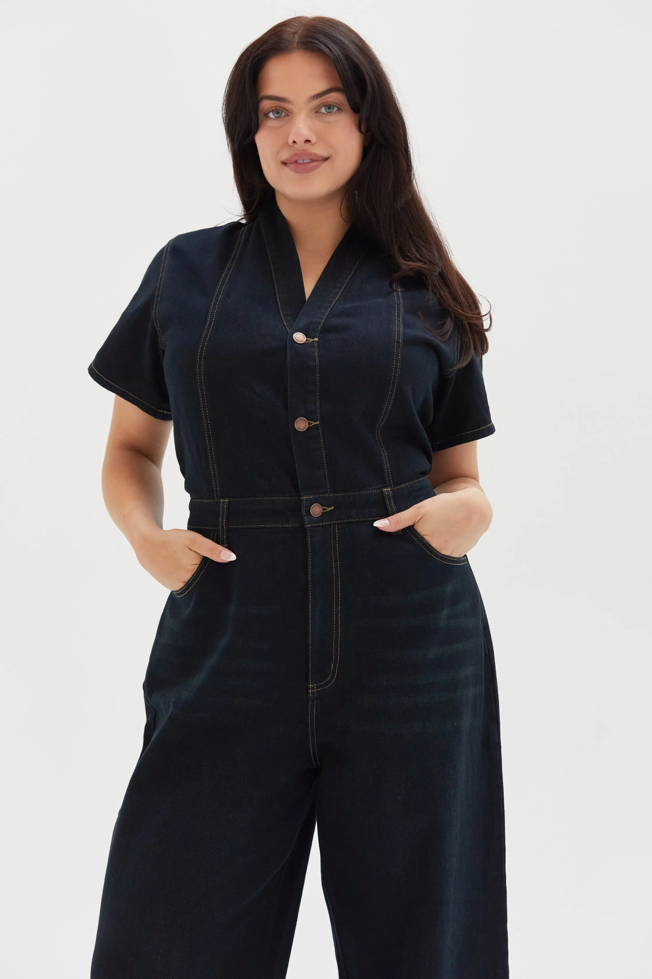Ashby Coverall Faded Black