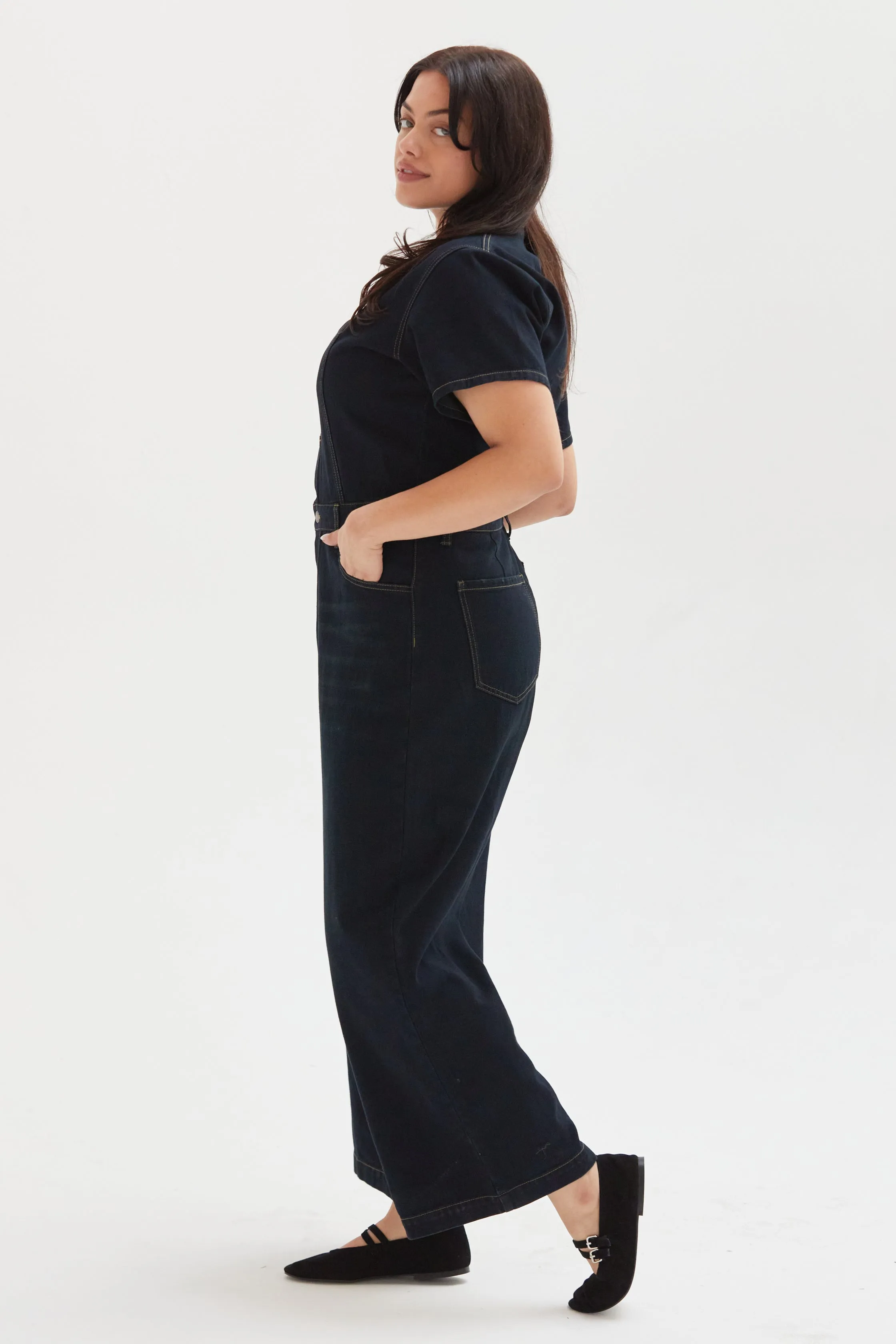 Ashby Coverall Faded Black