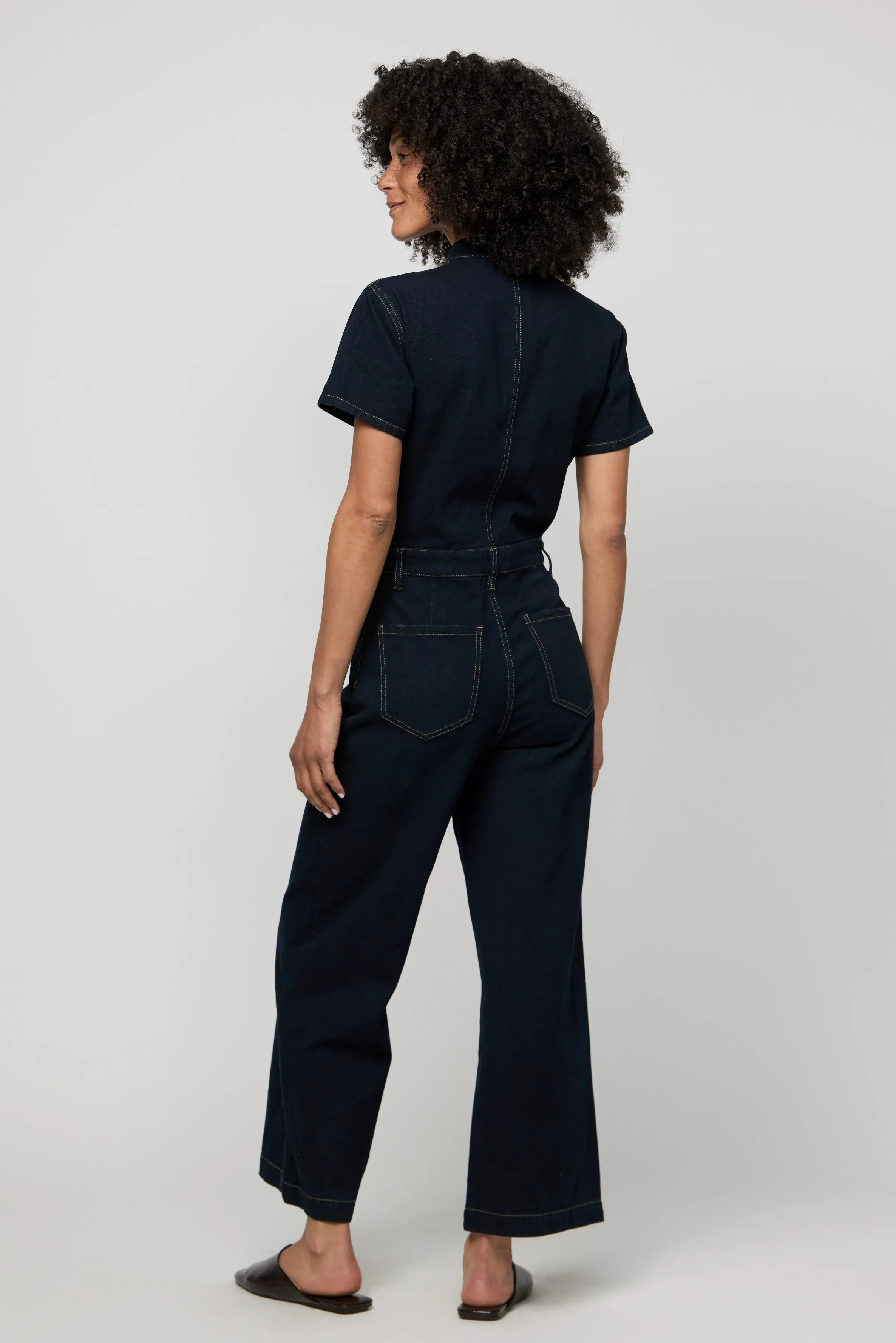 Ashby Coverall Faded Black
