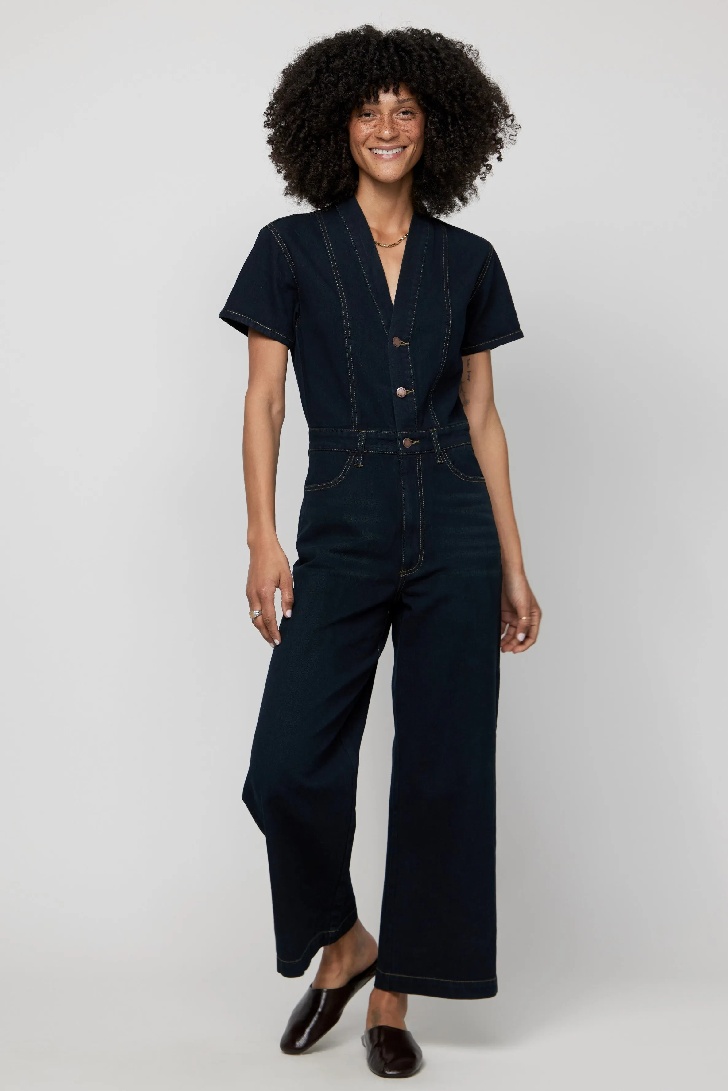 Ashby Coverall Faded Black