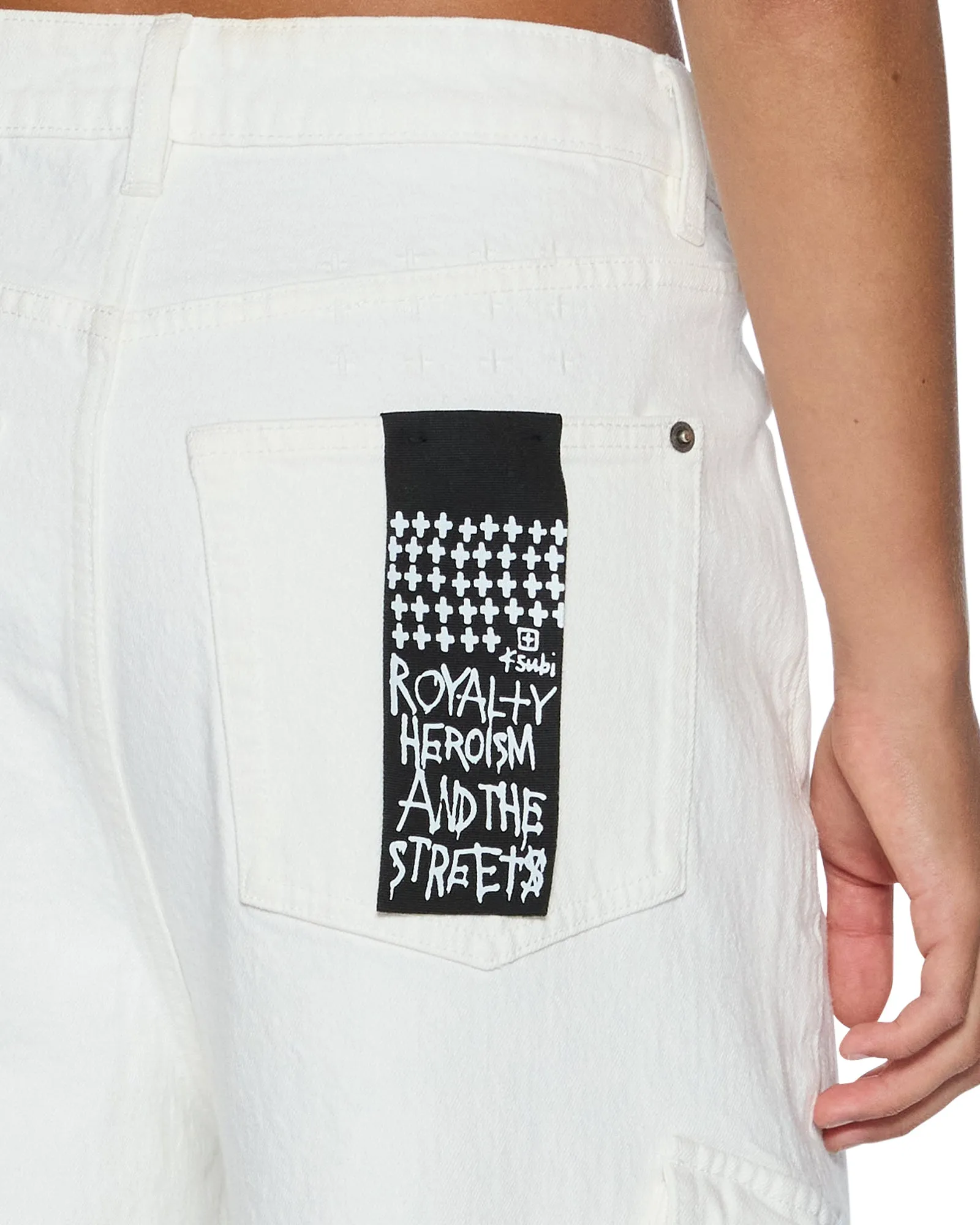 BAGGY JEAN CARGO ECRU