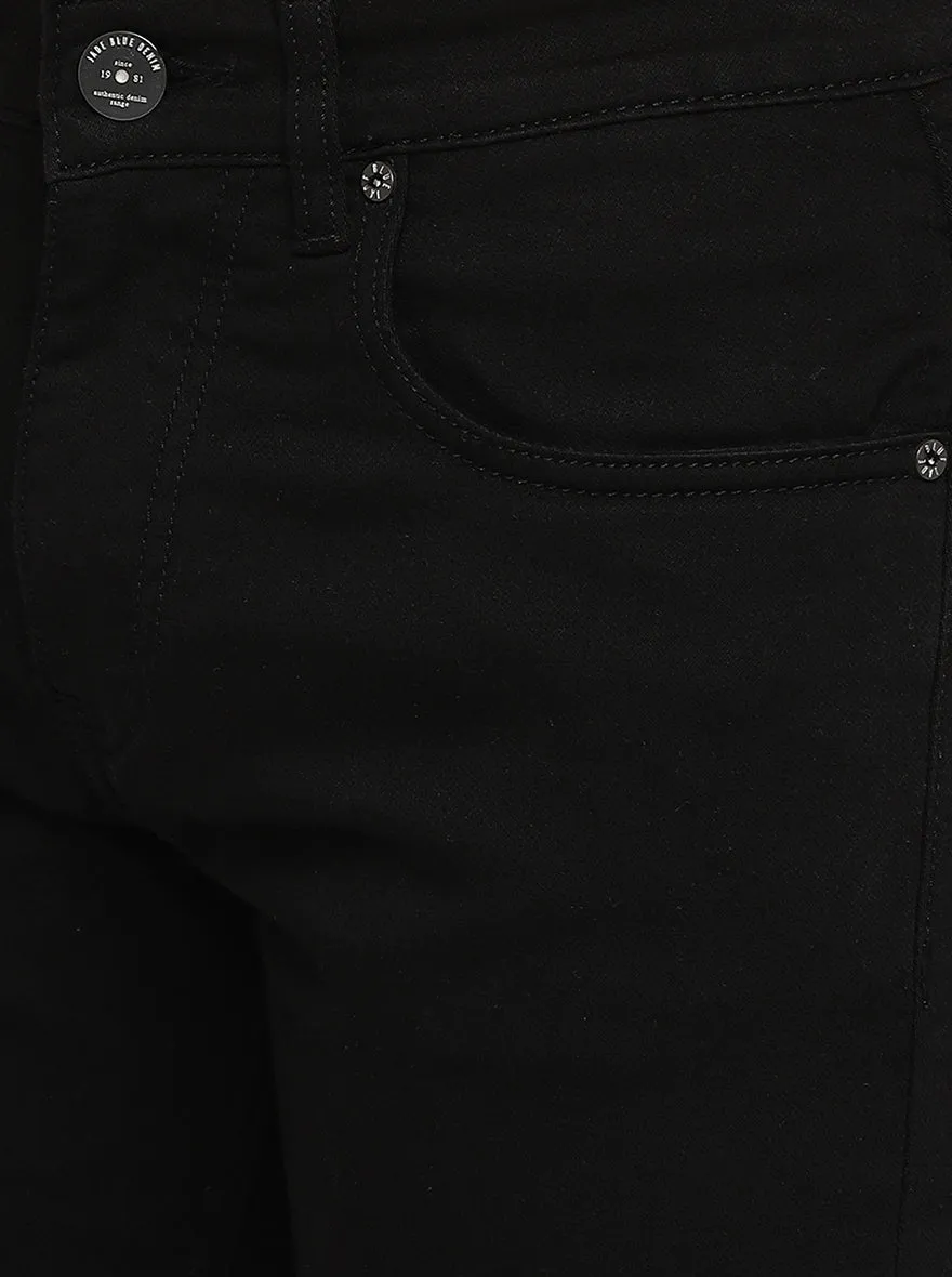 Black Washed Slim Fit Jeans | JadeBlue