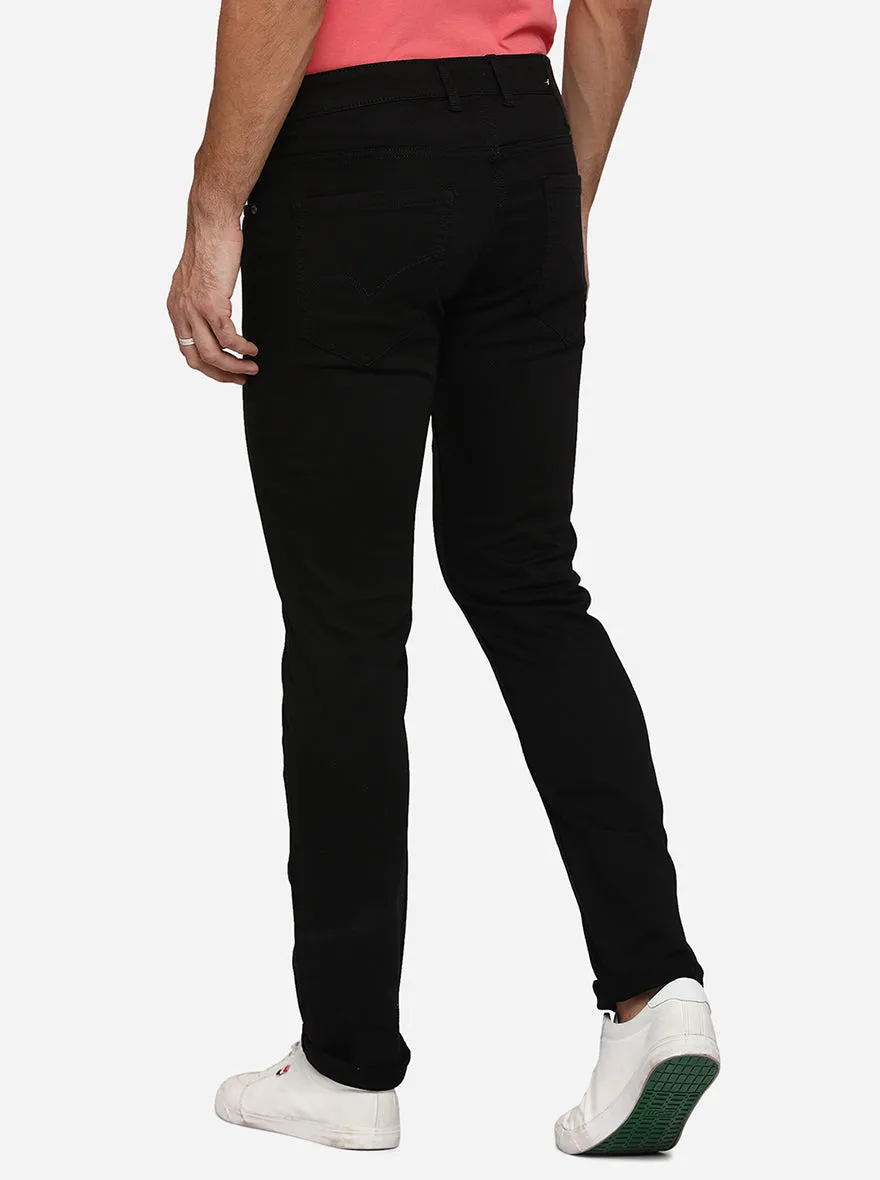 Black Washed Slim Fit Jeans | JadeBlue