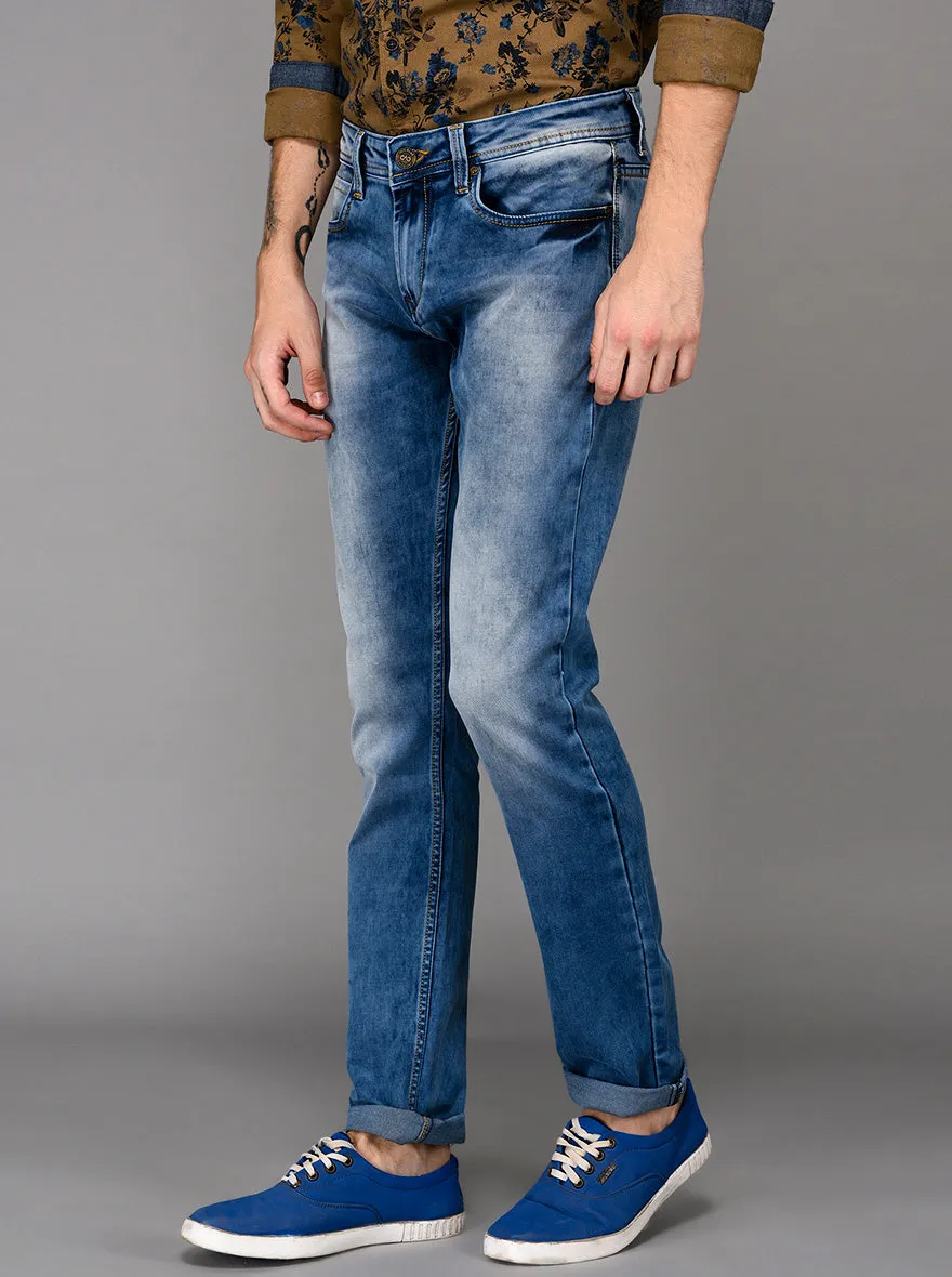 Blue Slim Fit Jeans | JadeBlue