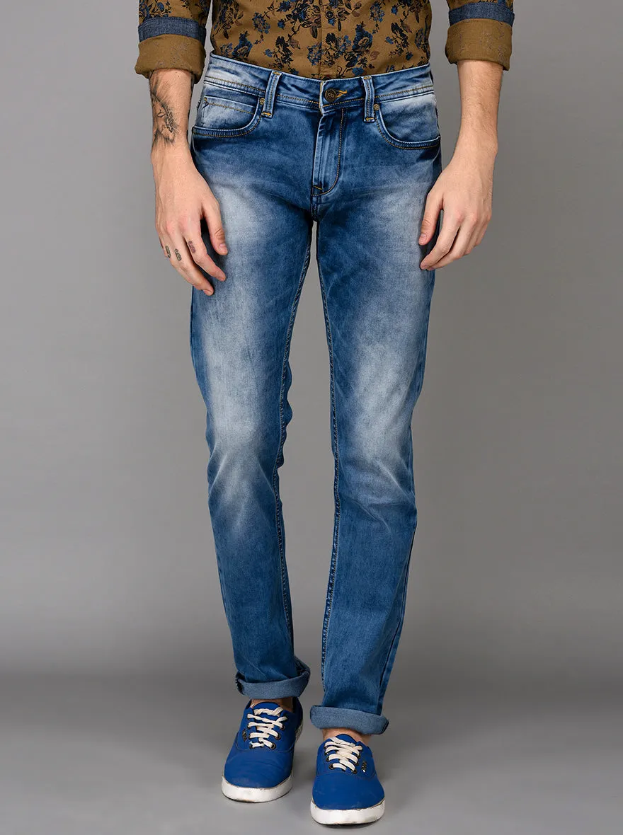 Blue Slim Fit Jeans | JadeBlue