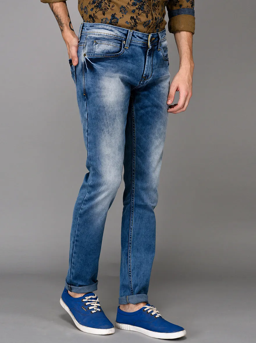 Blue Slim Fit Jeans | JadeBlue