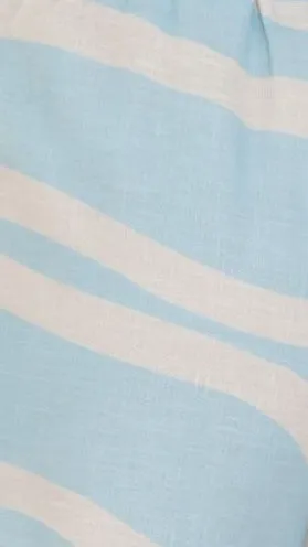Bondi Shorts - Blue / White Wave Print