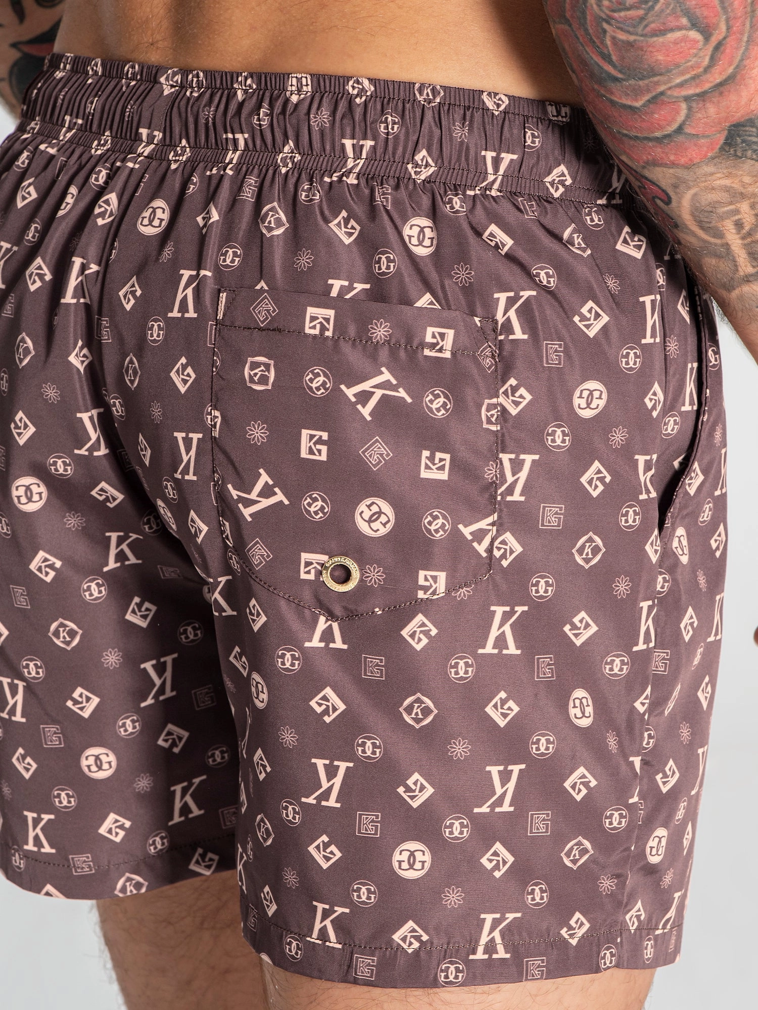Brown ChoKo Swimshorts