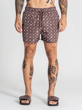 Brown ChoKo Swimshorts