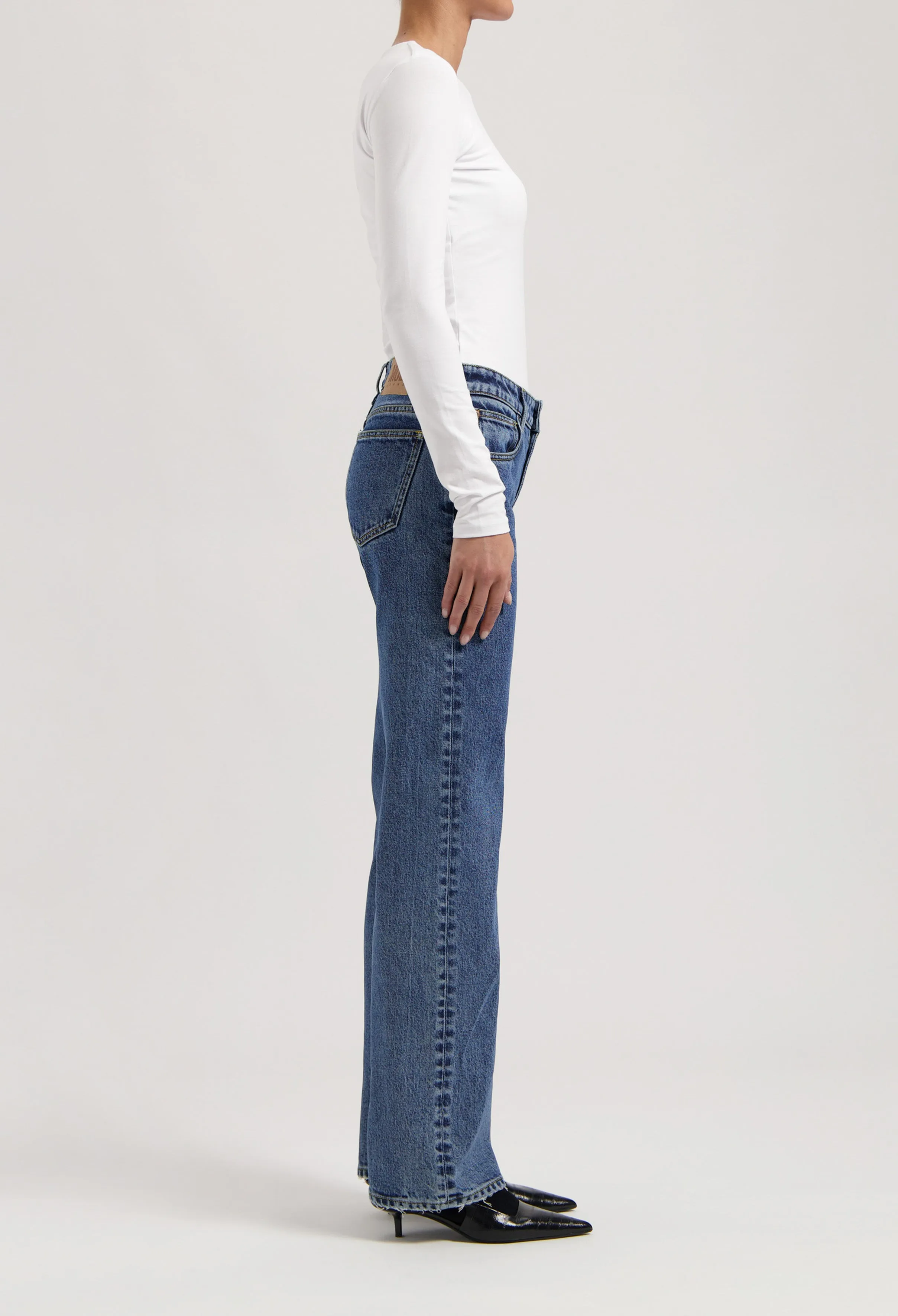 Carry Mid Straight - Stone Vintage
