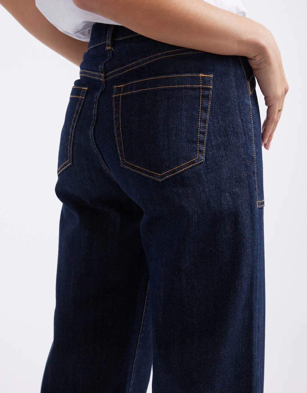 Catalina Wide Leg Jeans - Indigo