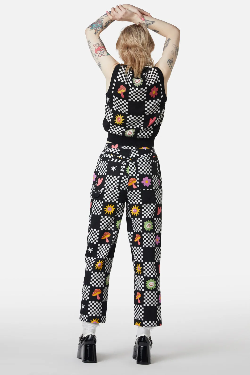 Chess At Picnic Pants