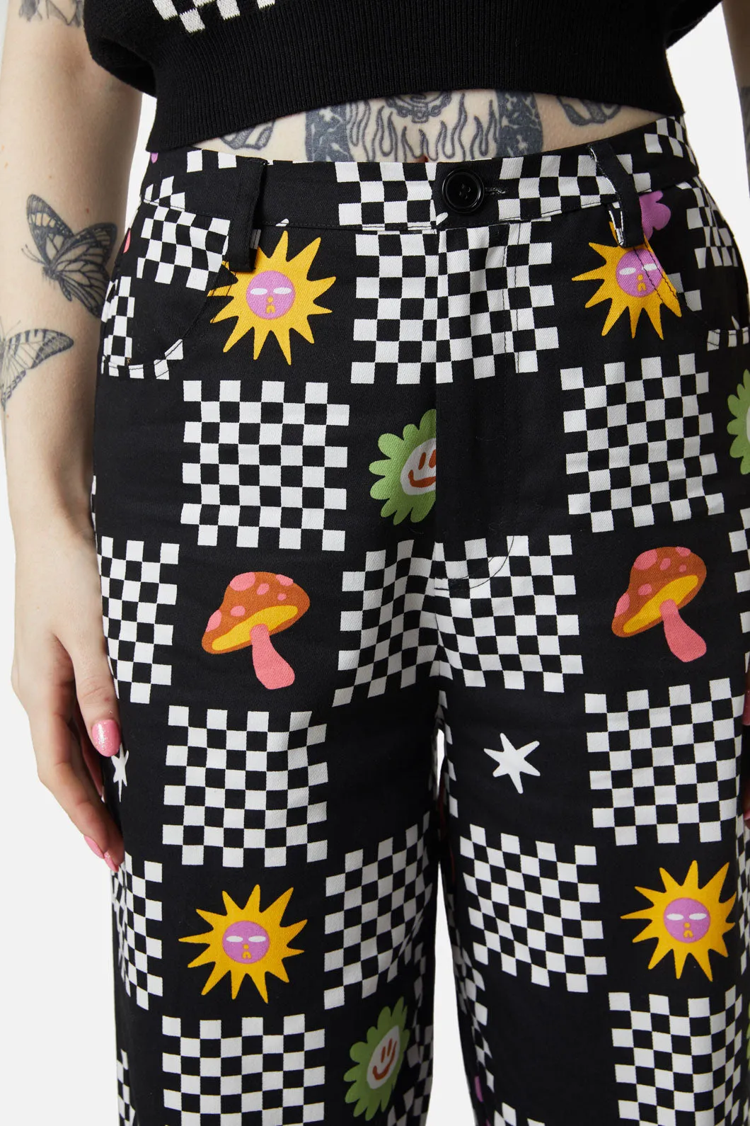 Chess At Picnic Pants