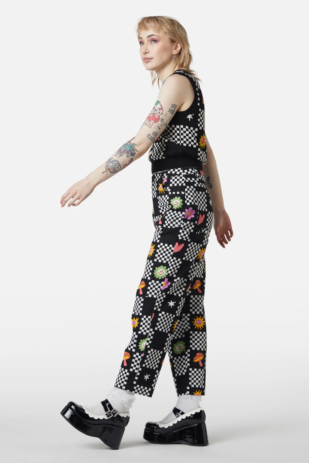 Chess At Picnic Pants