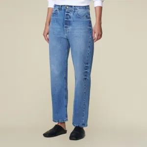 Dana Jackson Clipped - Mid Rise Straight Fit