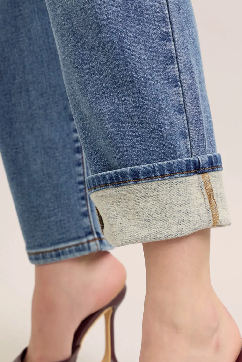 Delaney Vintage Wash Thermal Straight Fit