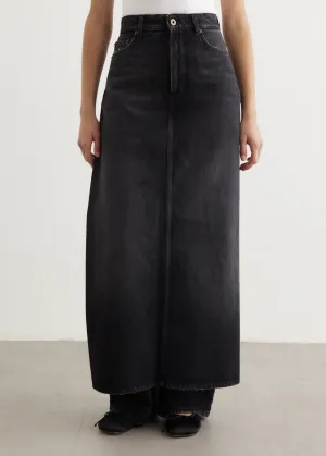 Denim Skirt Pants