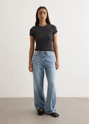 Featherweight Logan Wide Leg Jeans