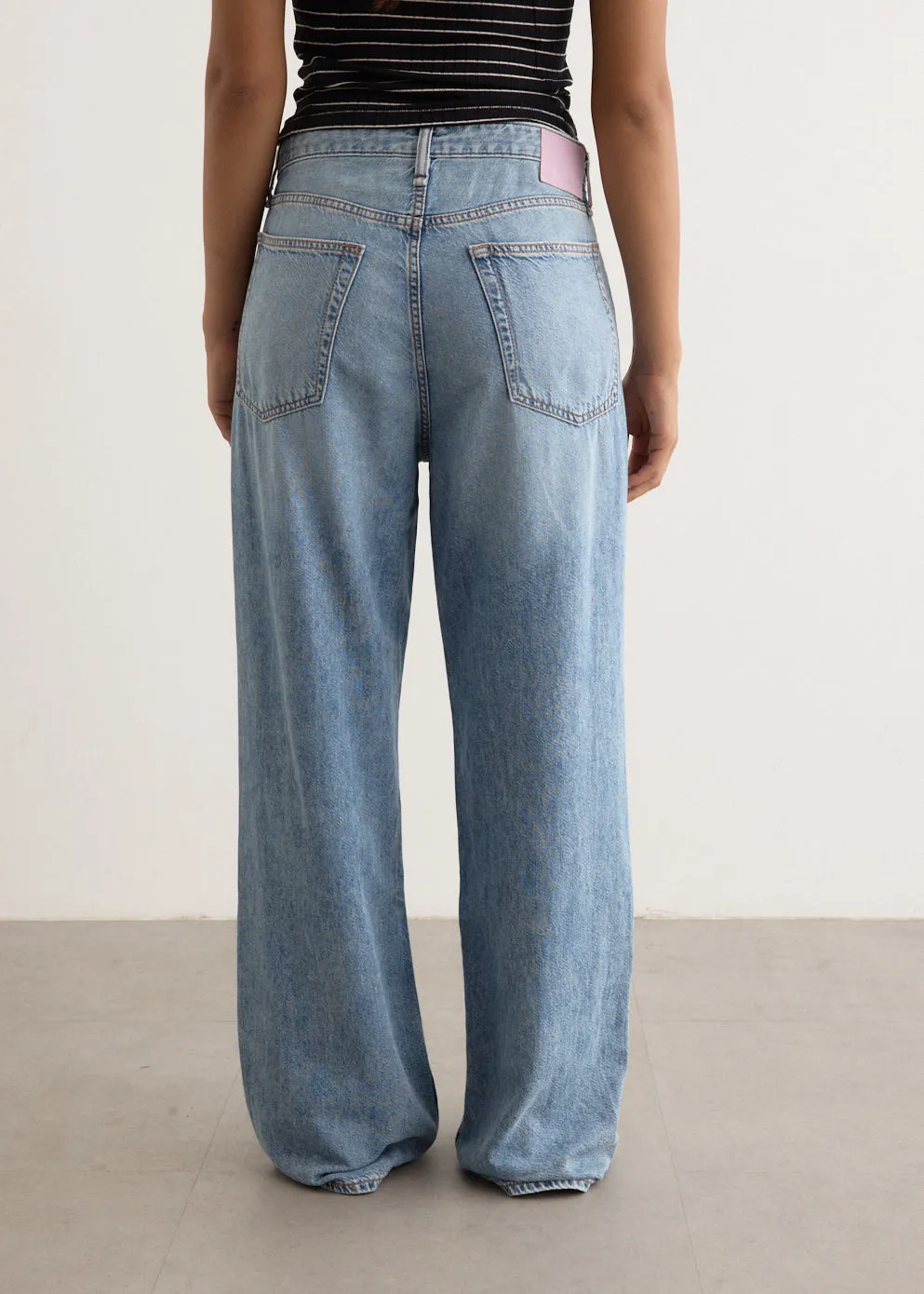 Featherweight Logan Wide Leg Jeans