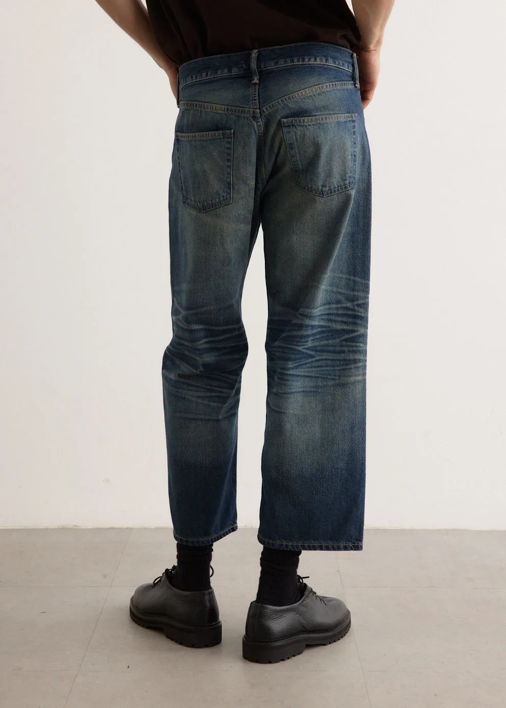 Garment Treated Denim Jeans