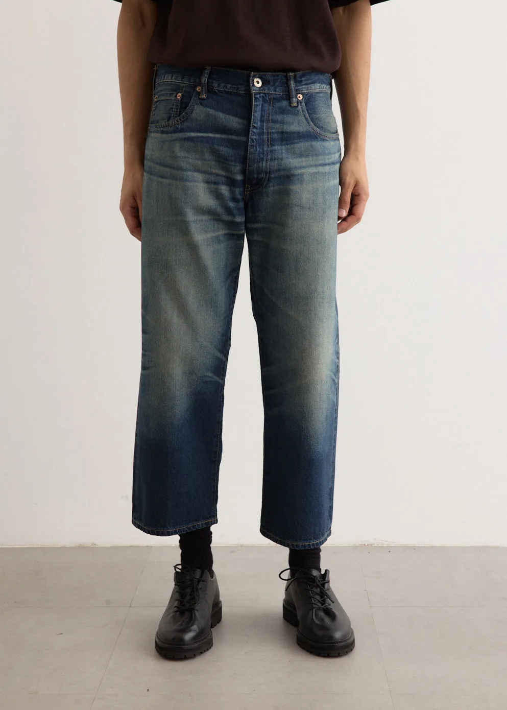 Garment Treated Denim Jeans