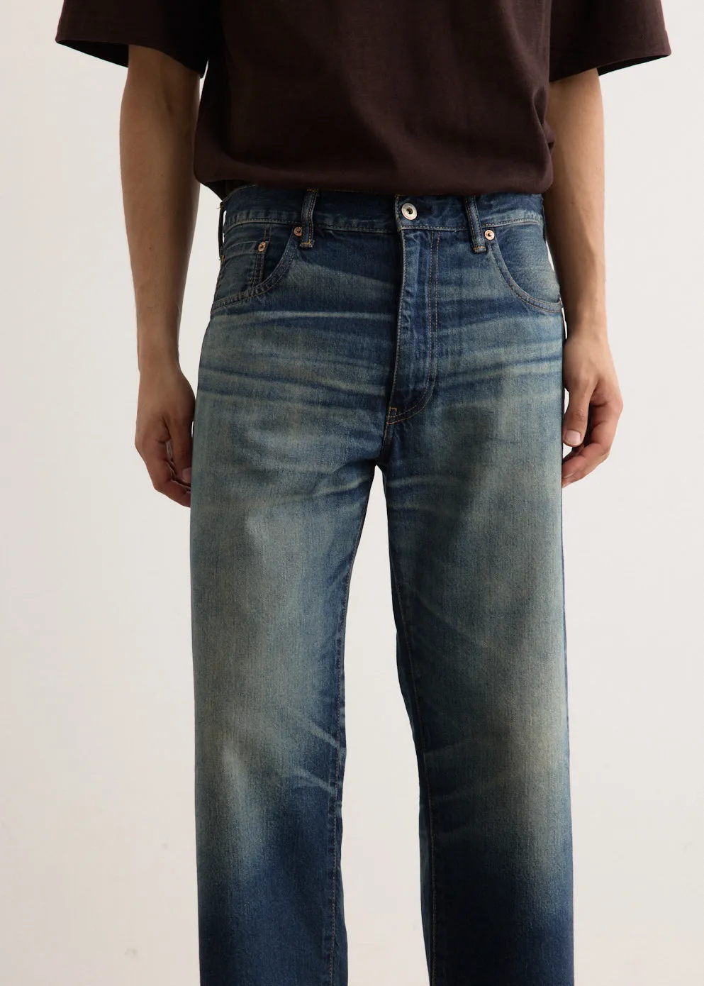 Garment Treated Denim Jeans