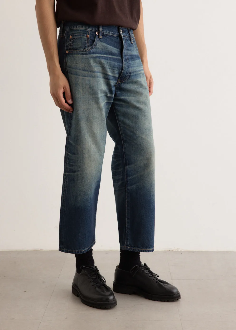 Garment Treated Denim Jeans
