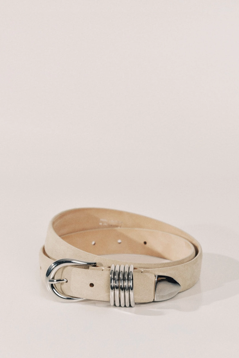 Hollyhock Suede Belt