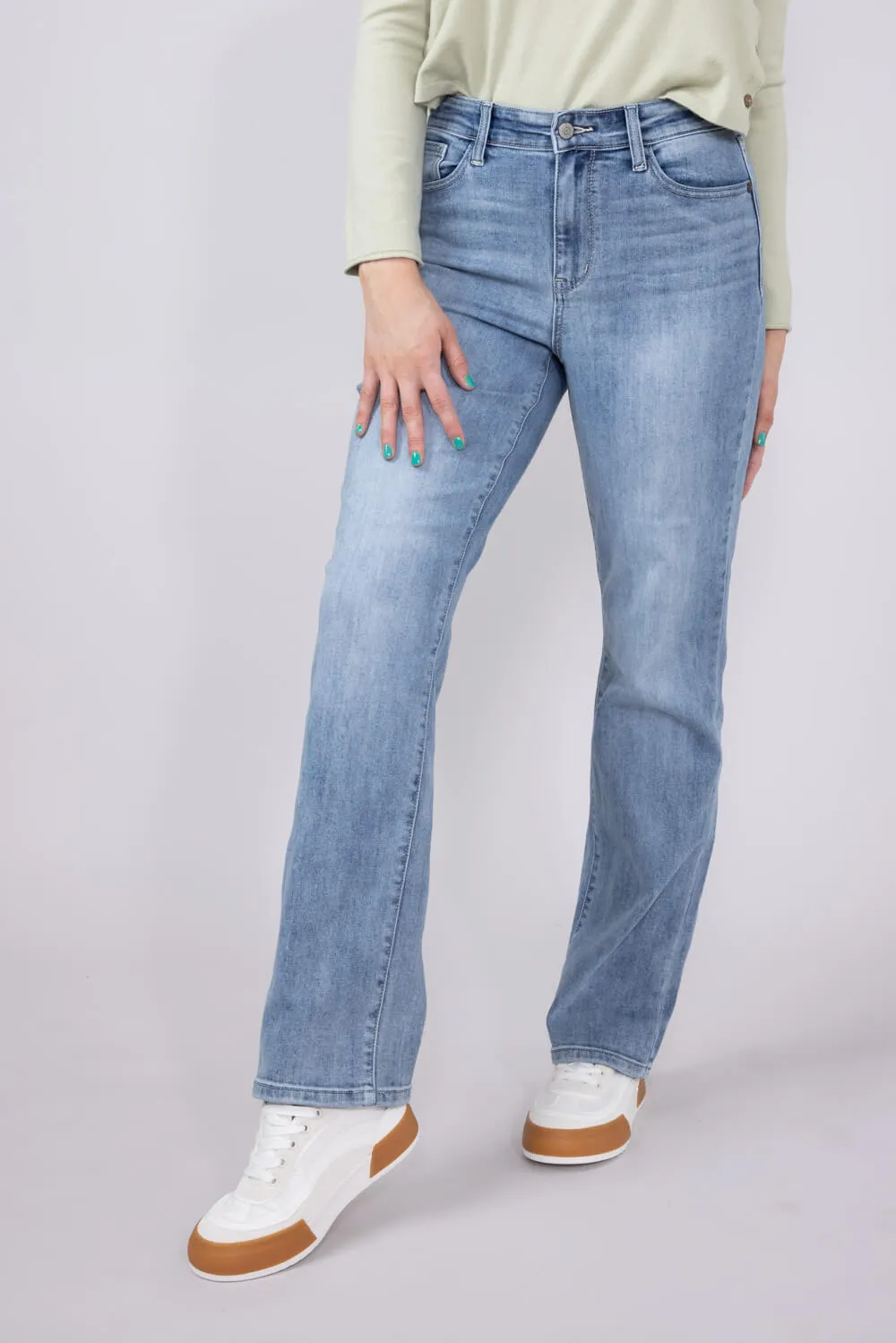 Judy Blue High-Rise 90’s Straight Jeans for Women | 82397REG