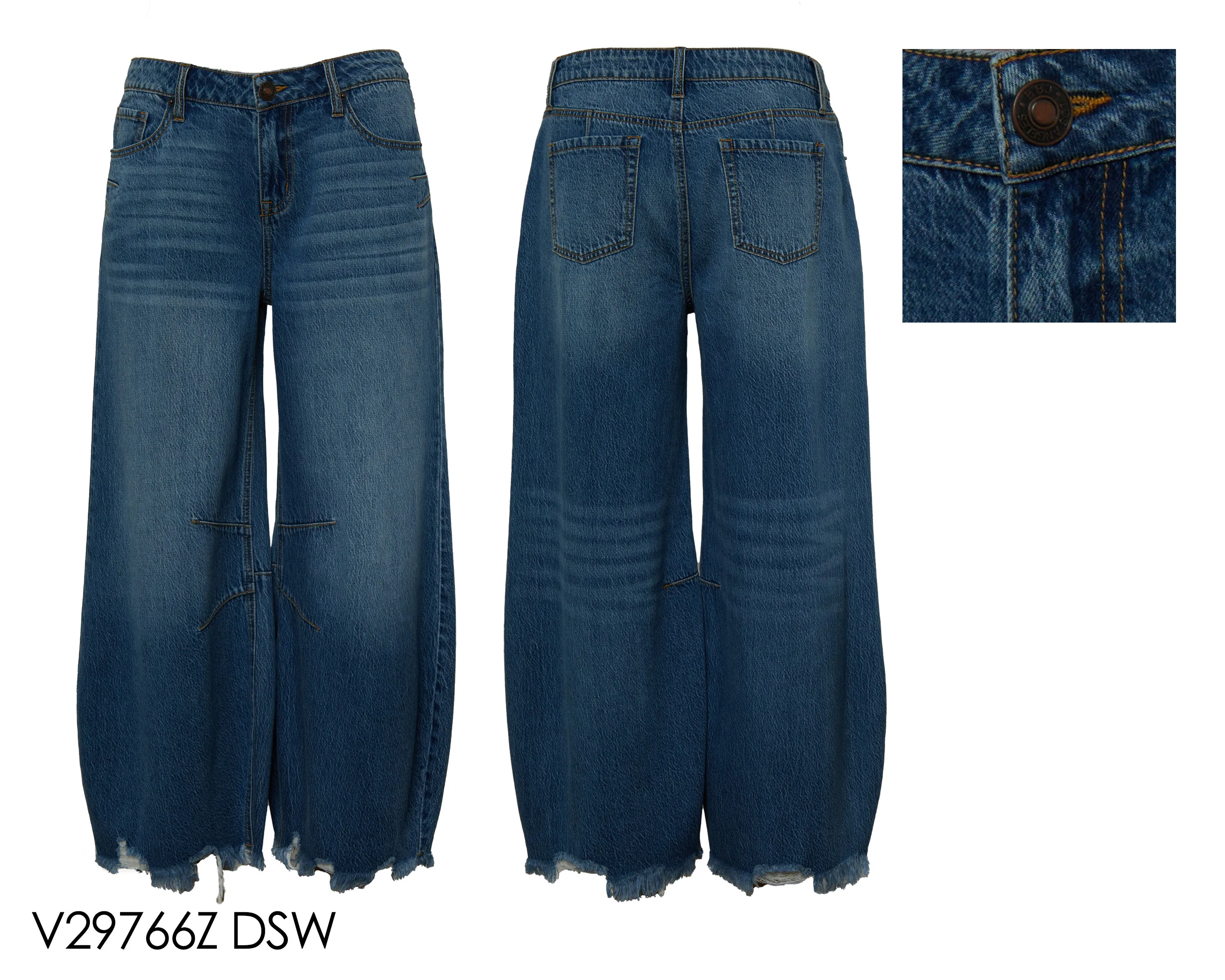 Lennox Barrel Crop Jean