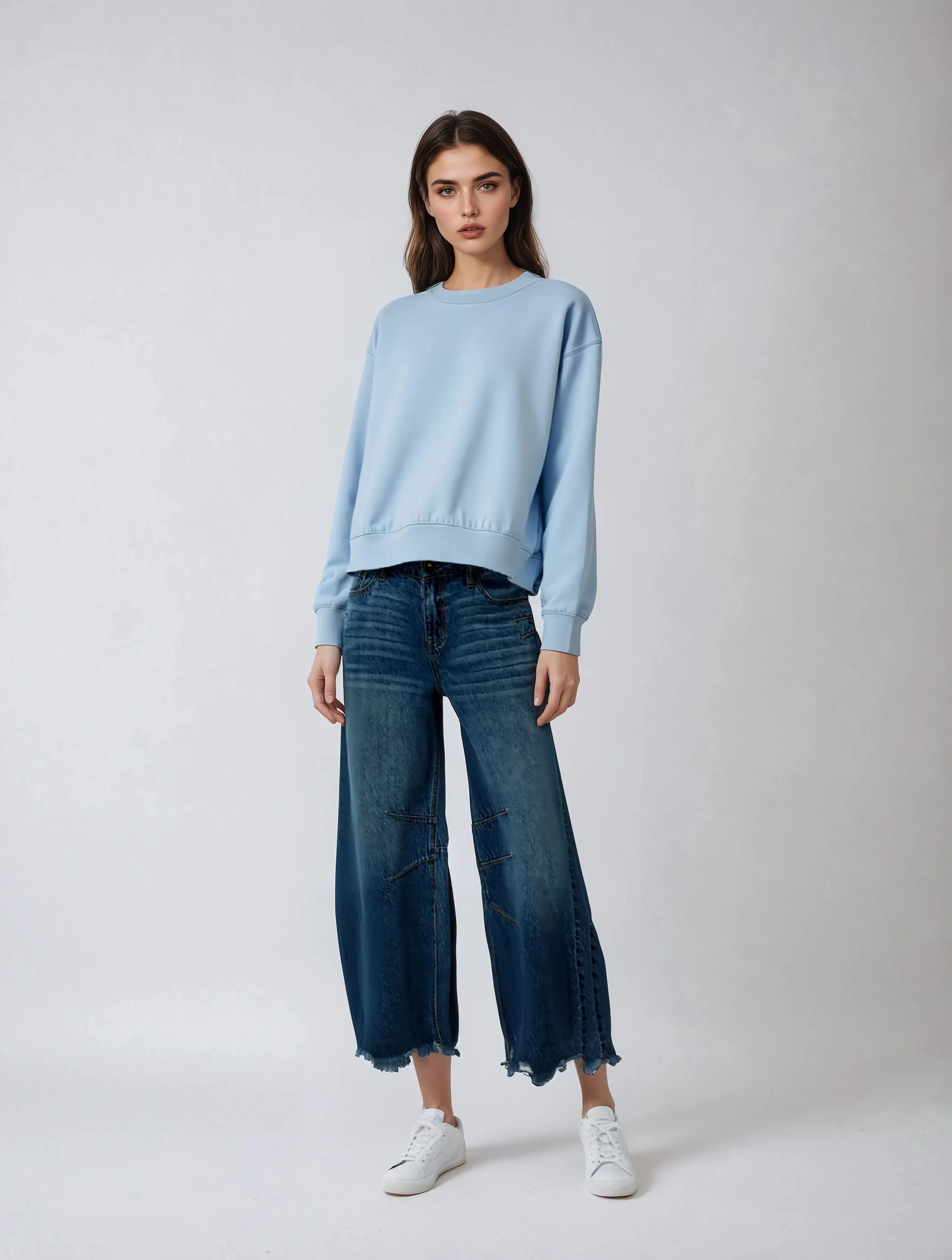 Lennox Barrel Crop Jean