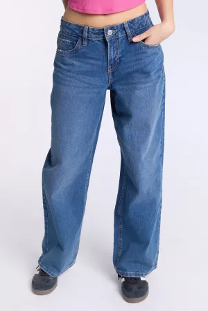 Low Rise Baggy Jeans
