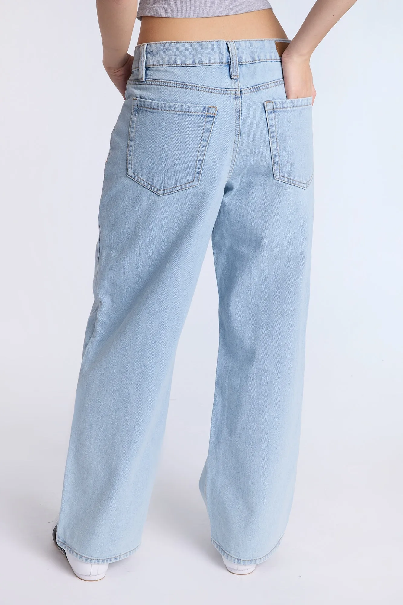 Low Rise Baggy Jeans
