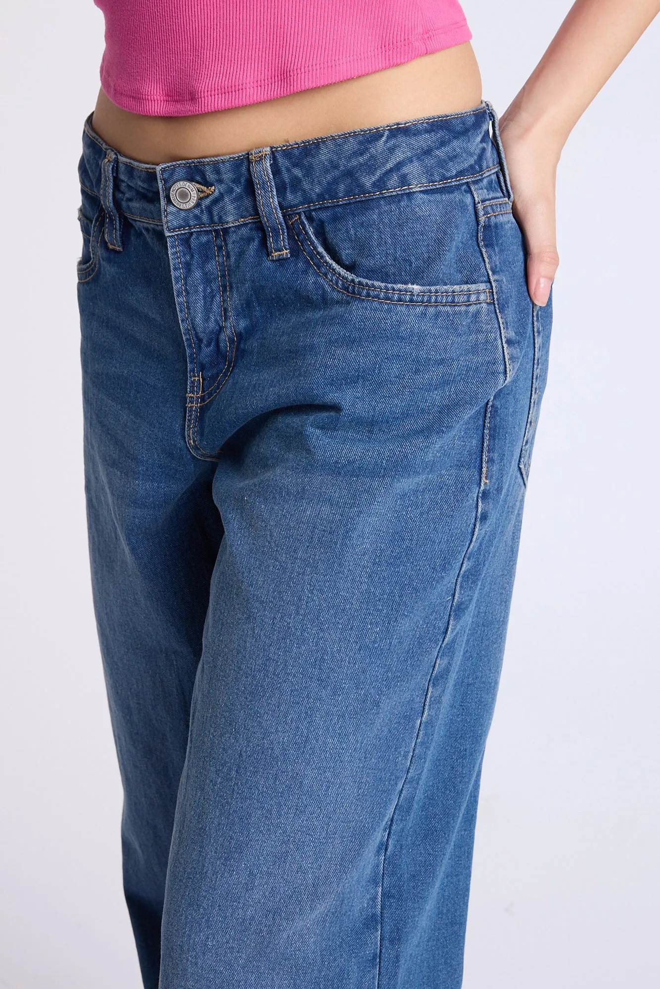 Low Rise Baggy Jeans