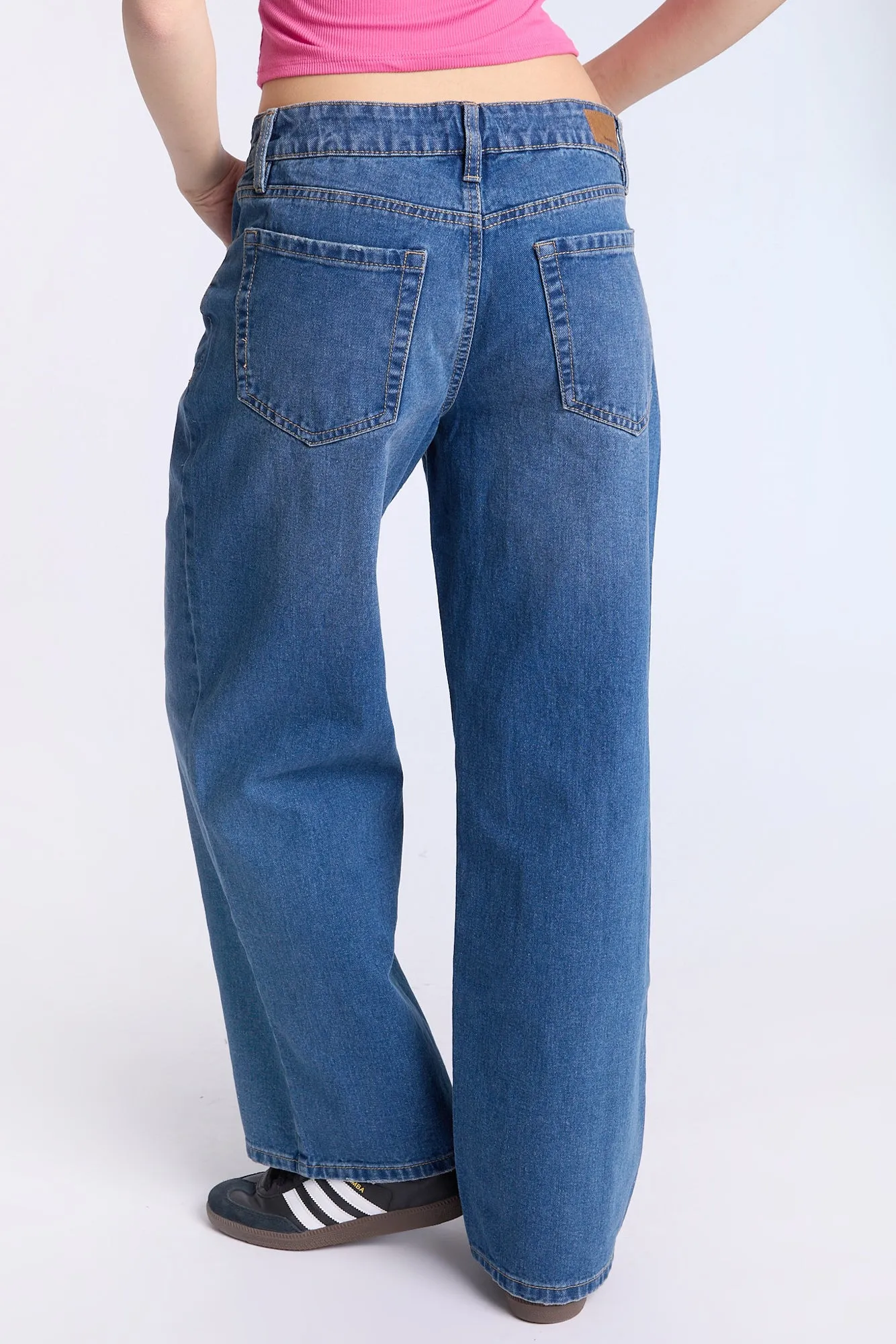 Low Rise Baggy Jeans