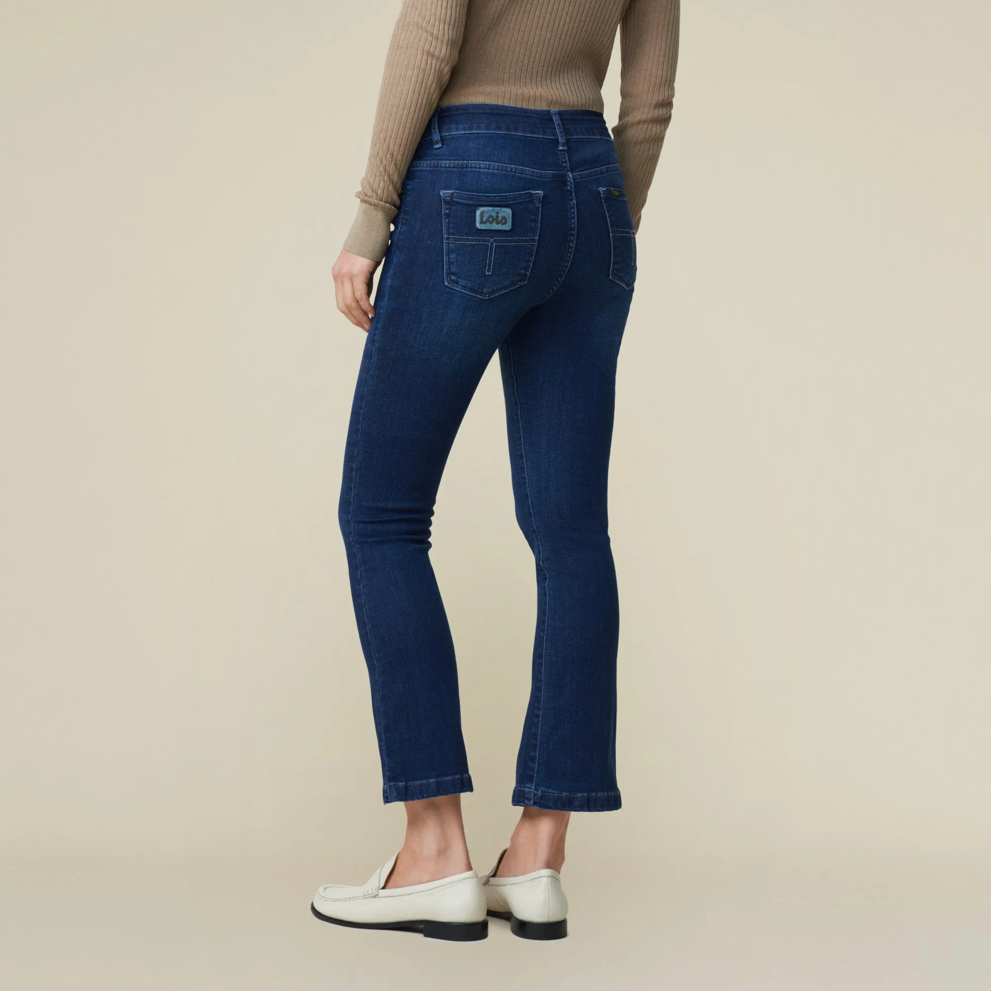 Marbella Marconi Mist - Mid Rise Flare