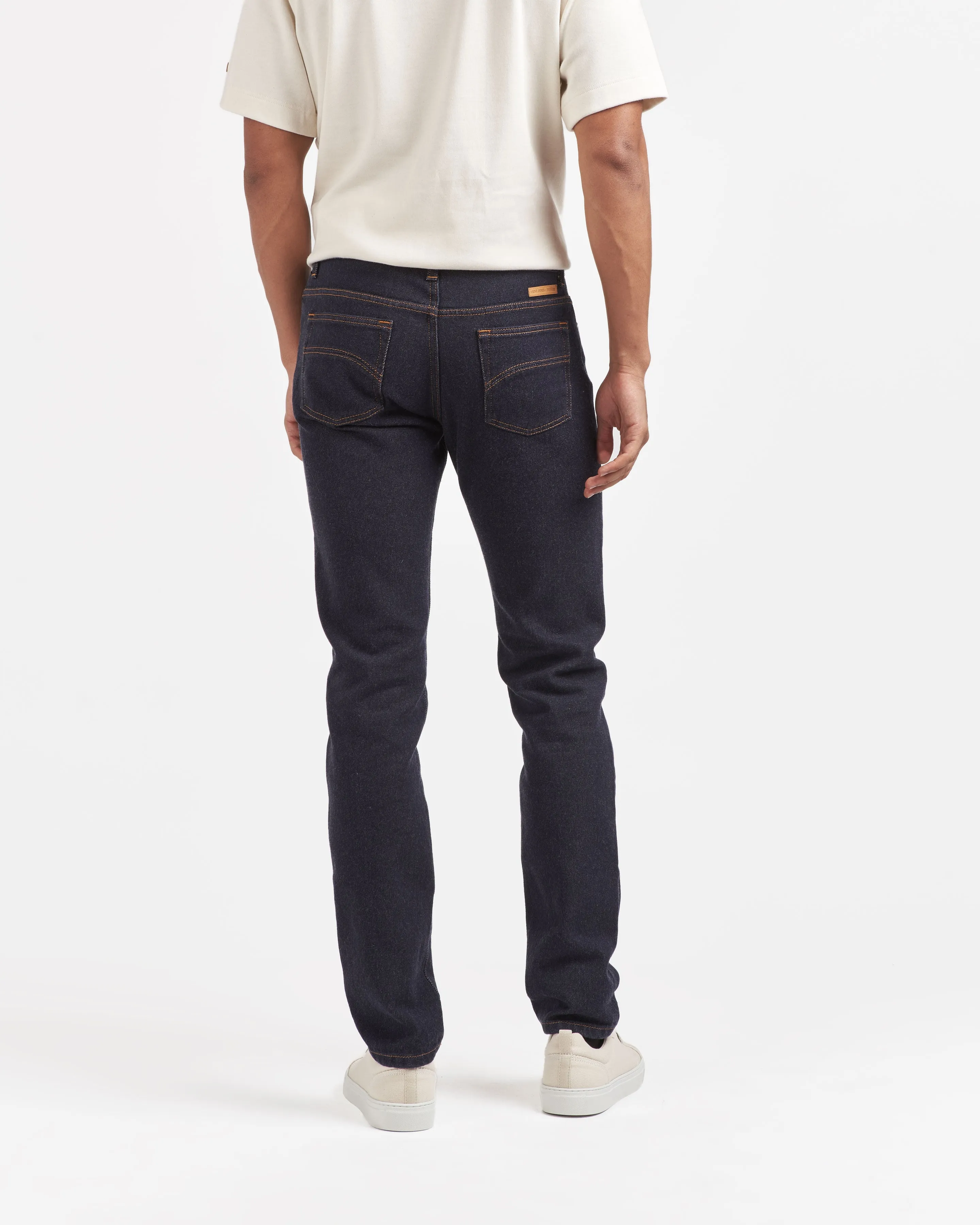 Men's fitted wool jeans – SAINT JAMES x Atelier TUFFERY