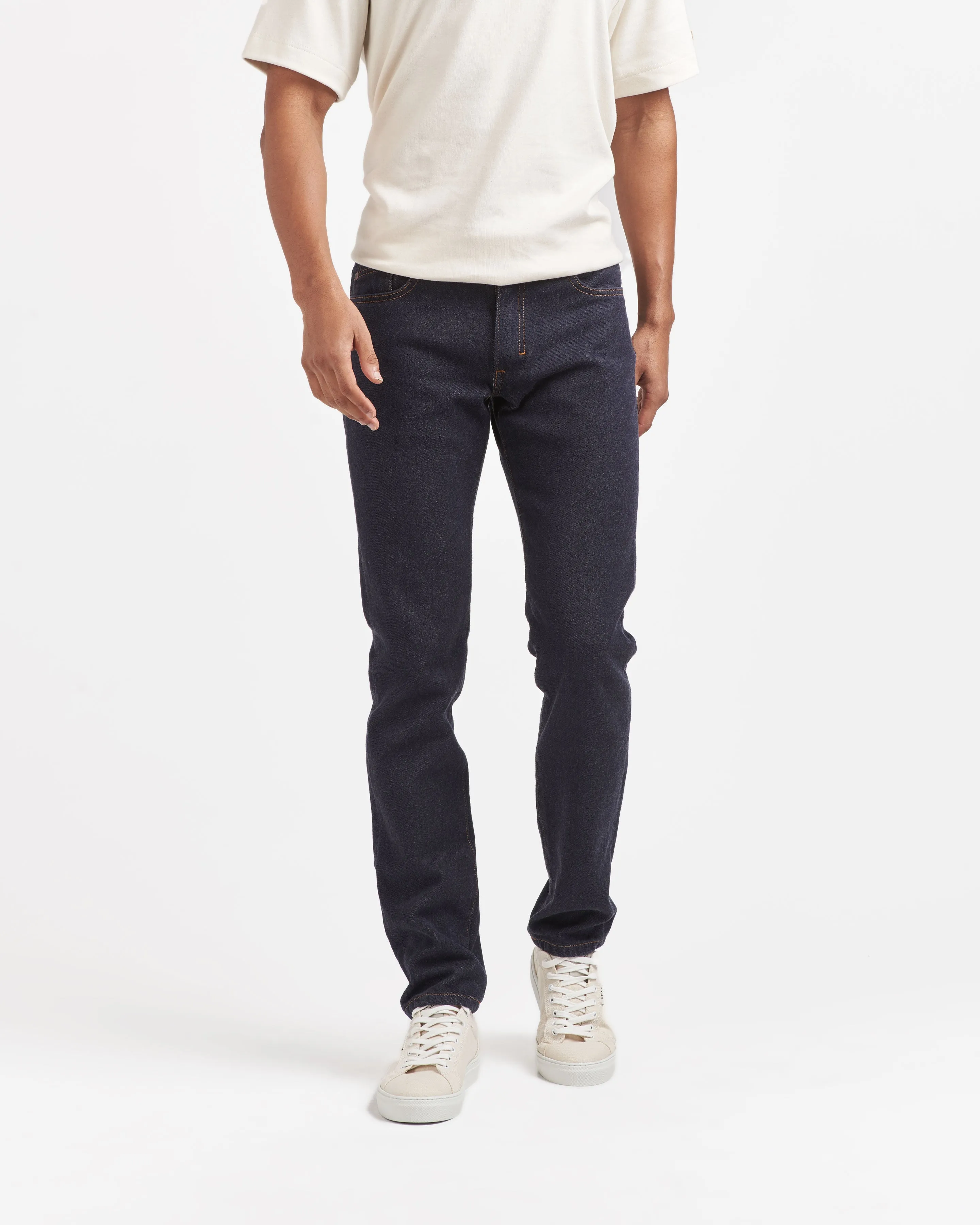 Men's fitted wool jeans – SAINT JAMES x Atelier TUFFERY