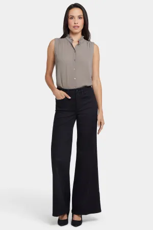 Mia Palazzo Jeans - Black