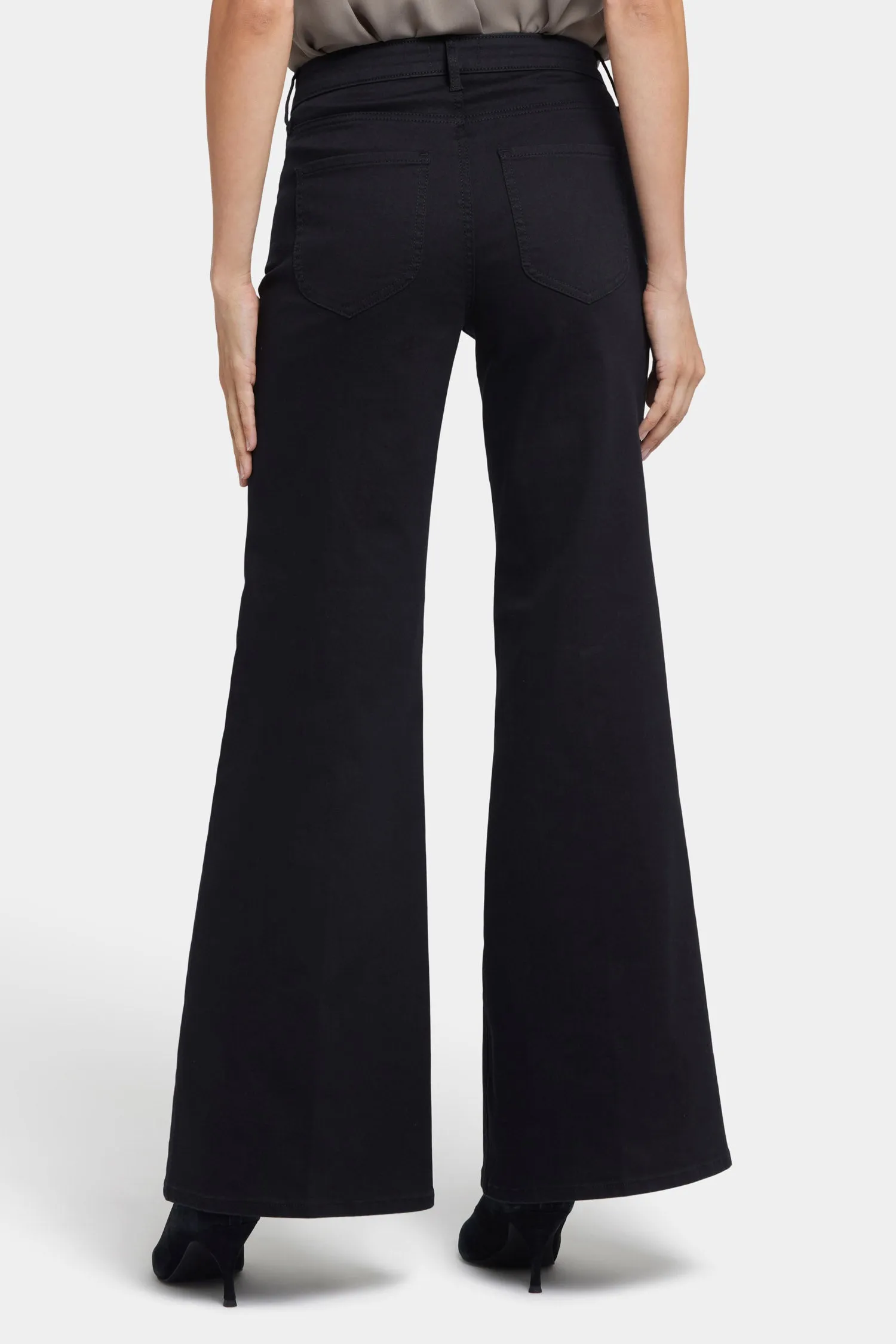 Mia Palazzo Jeans - Black